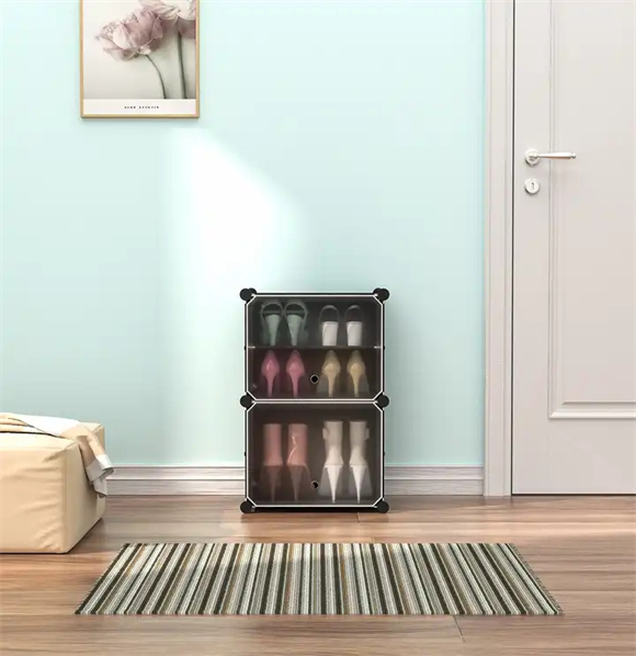 plastic shoe rack